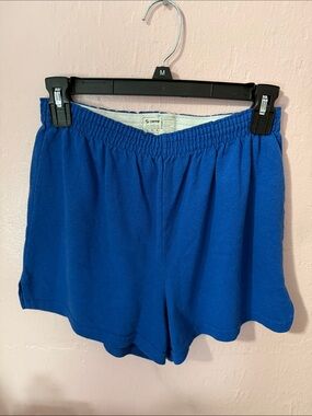 Soffe Royal Blue Women’s Elastic Waist Athletic Lounge Shorts